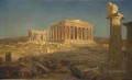 Le Parthenon Paysage Fleuve Hudson Frederic Edwin Church
